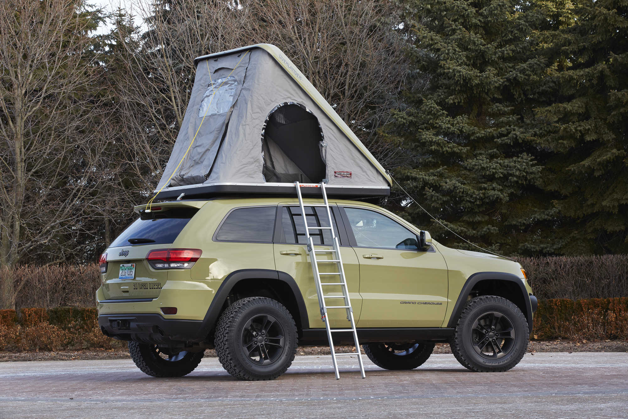 Jeep Xj Tent & Grand Cherokee AluCab Expedition Tent